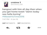 #WasteHisTime2016